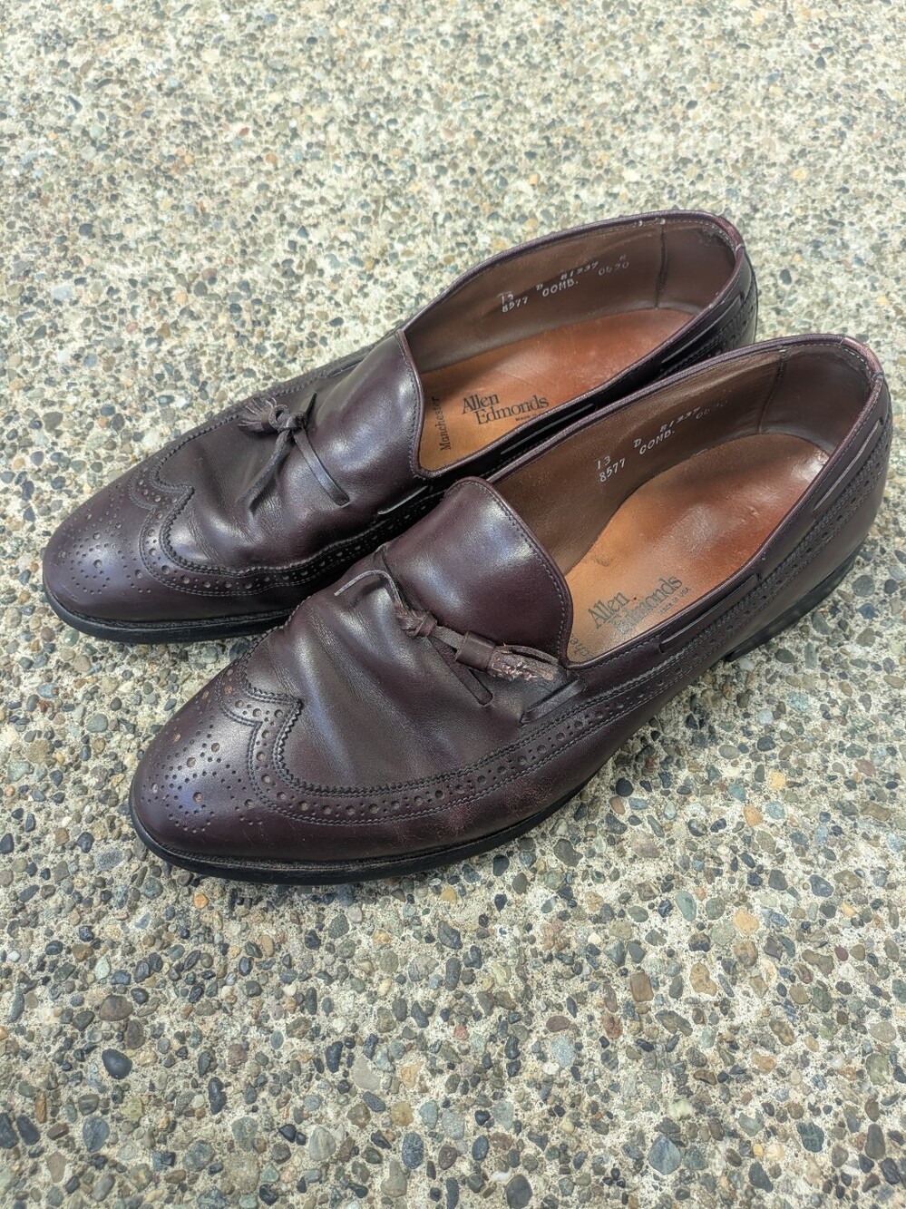 Allen Edmonds Manchester Wingtip Tassel Loafer